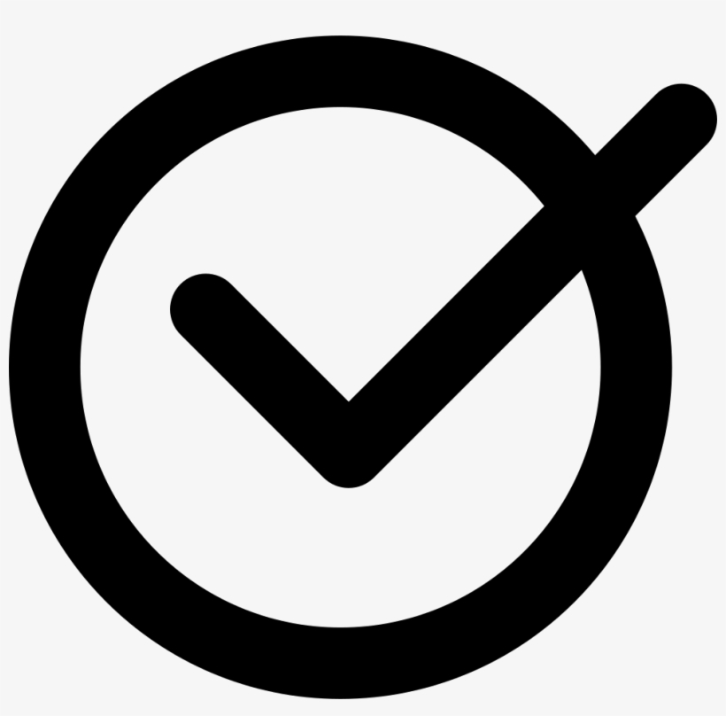 Check Circle Comments - Essentials Icon, transparent png