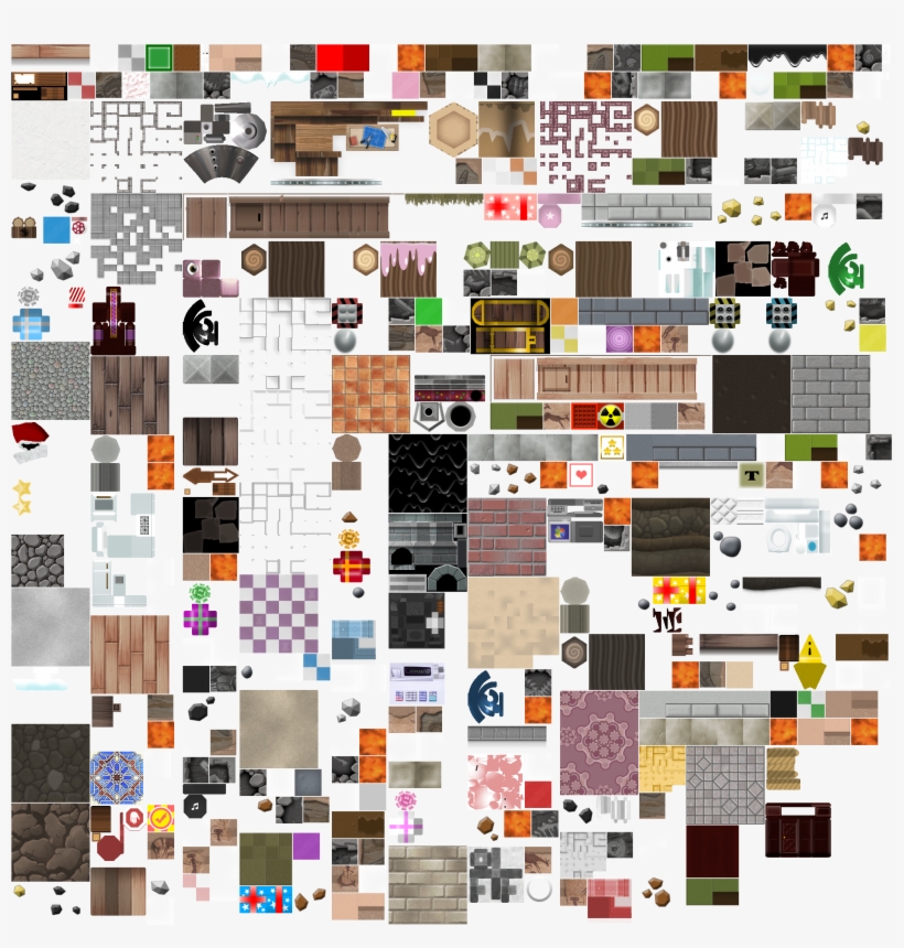 Blocks - Collage, transparent png