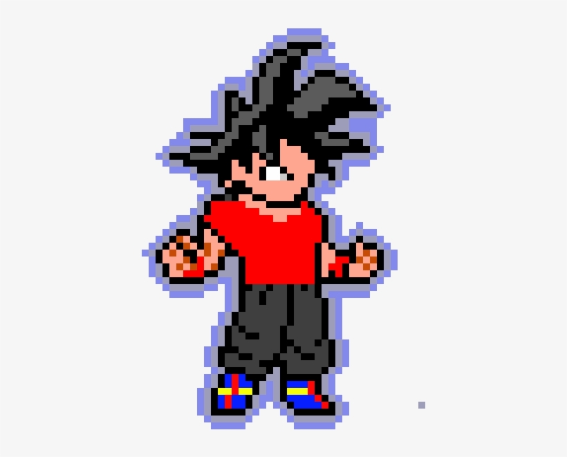 Ultra Instinct Evil Goku - Pixel Ultra Instinct Goku, transparent png