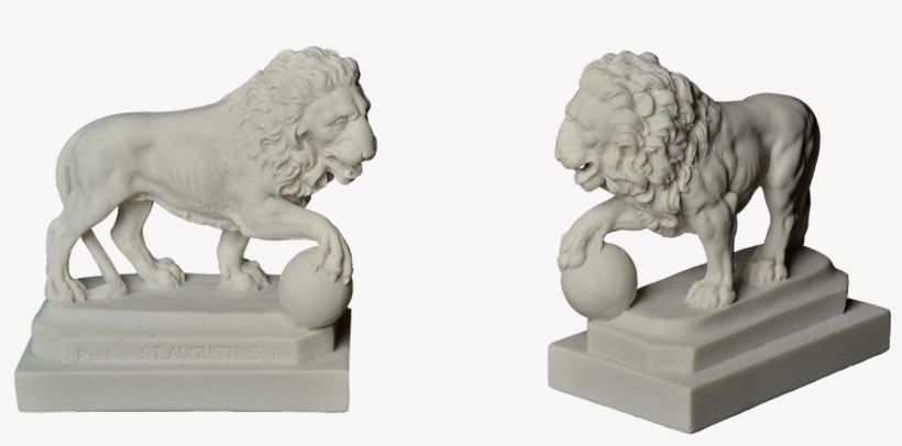Lions With Matte Background From My Computer Files - Statue, transparent png