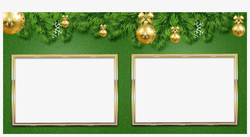 Christmas Bulb Ornament Lig - New Year Frame Png, transparent png