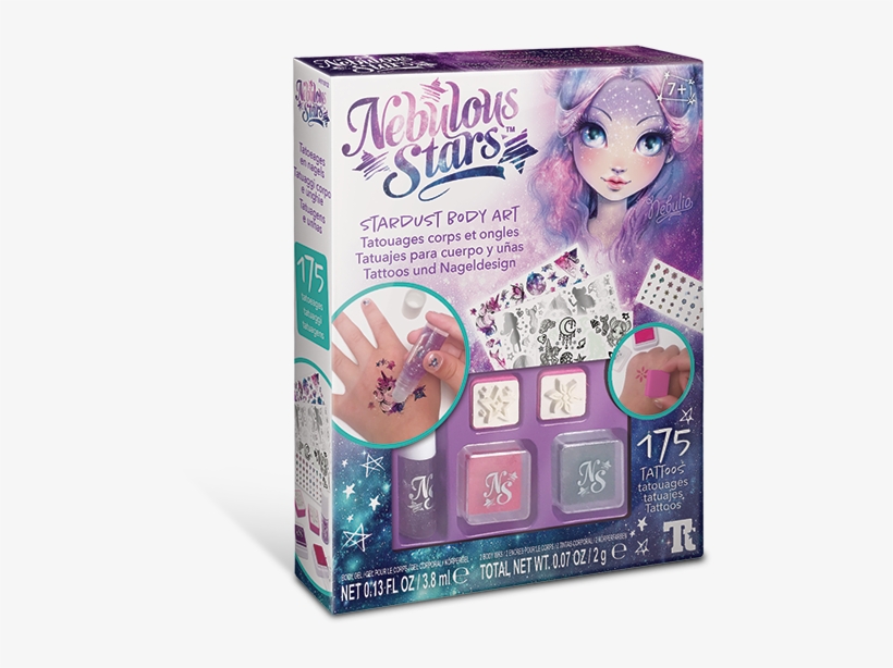 Nebulous Stars Stardust Body Art Kit - Nebulous Stars, transparent png