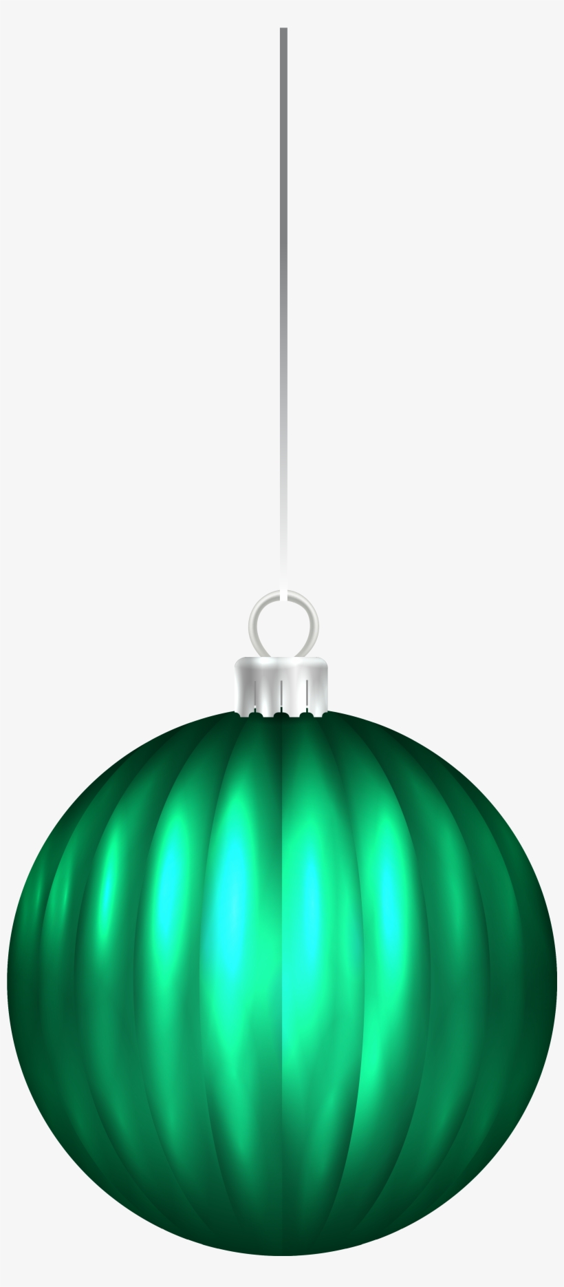 Green Christmas Ball Ornament Png Clip Art Imageu200b - Christmas Day, transparent png