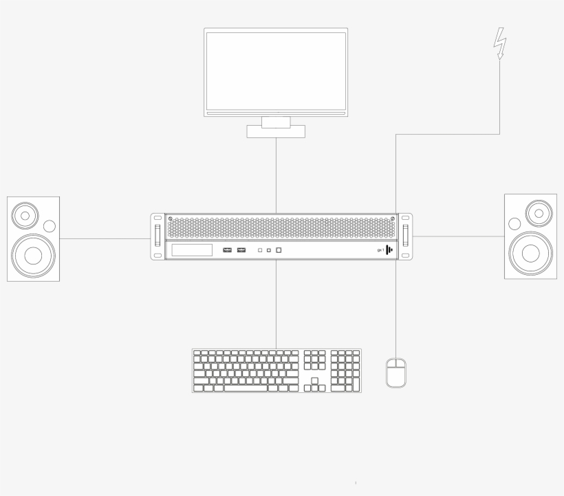 How To Start The Unit - Esi Ergo Pl003-27 Rectangle Keyboard Platform - 27-inch, transparent png