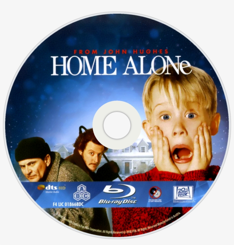 Home Alone Bluray Disc Image - Home Alone Blu Ray Disc Dvd, transparent png