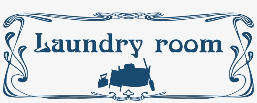 This Free Icons Png Design Of Laundry Room Door Sign, transparent png