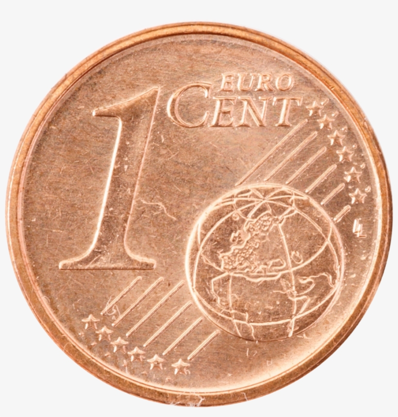 1 Euro Cent Common - 1 Cent Png, transparent png