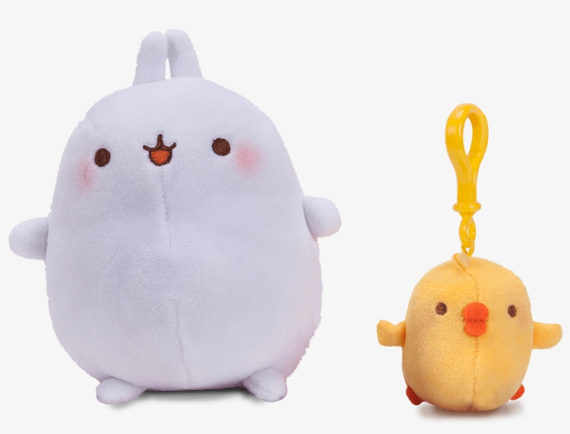 Molang Plush & Piu Piu Clip - Molang And Piu Piu Plush, transparent png