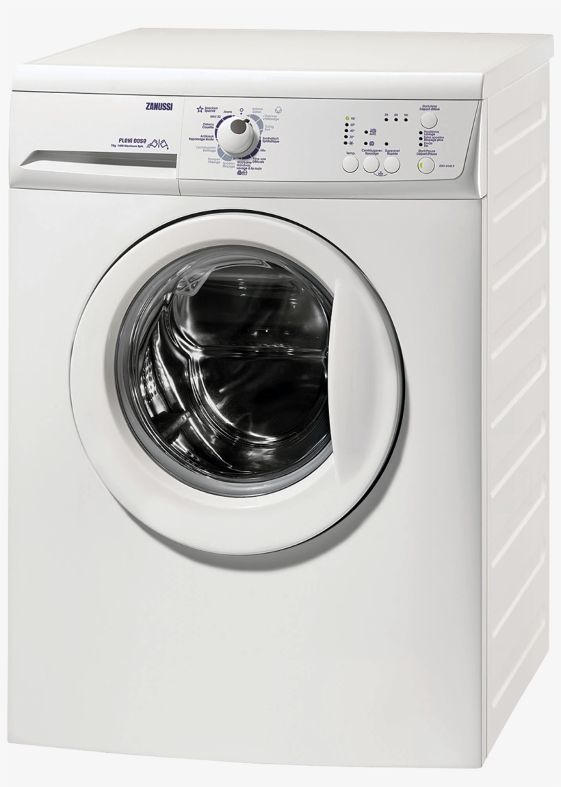 Washing Machine Png - Zanussi Zwh7149p, transparent png