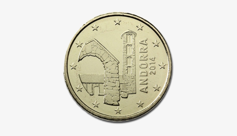 Elements Of Roman Art - Andorra 50 Cents Png, transparent png