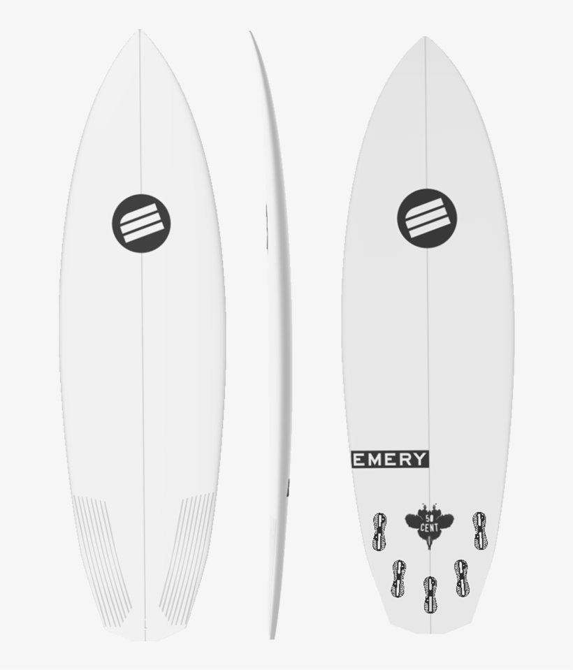 The 50 Cent By Emery Surfboards - Lib Tech Puddle Jumper, transparent png