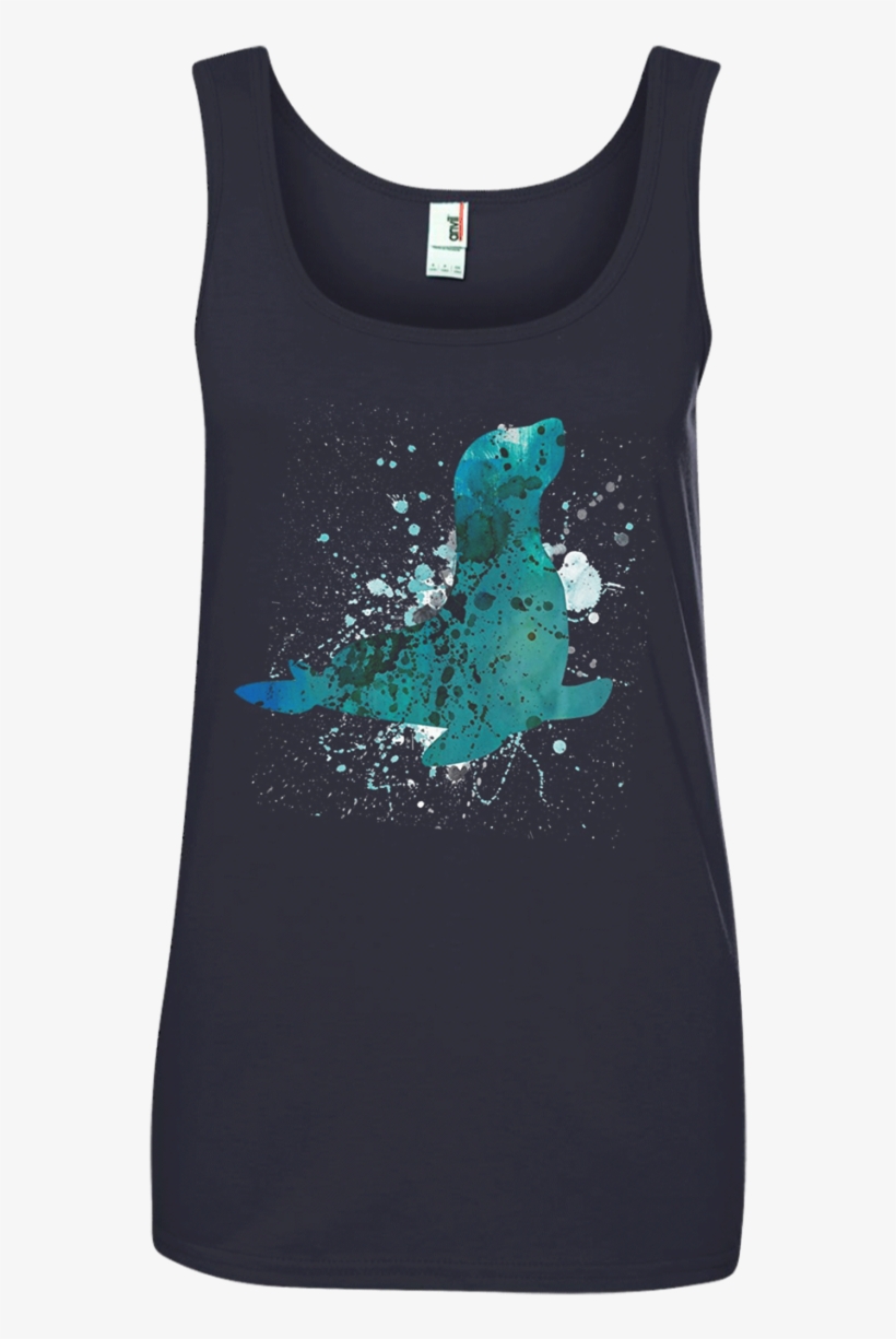Sea Lion Watercolor T Shirt Hoodie Sweater - Snoopy And Charlie Brown - South Carolina - Path ', transparent png