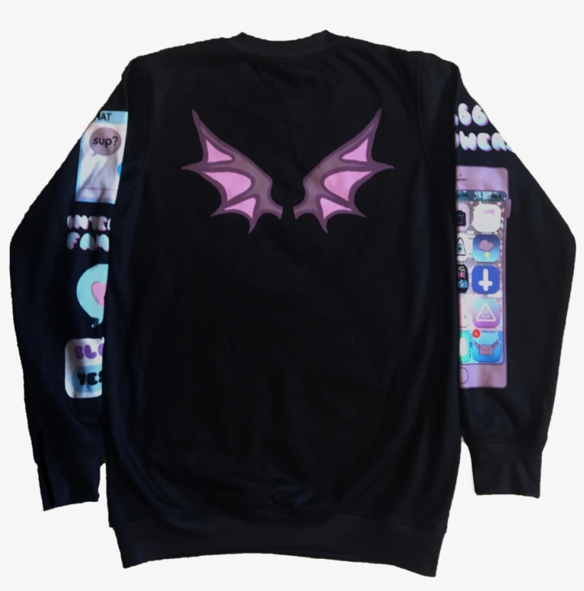 Mori Sweater Back Transp Bg - Mickey Mouse, transparent png