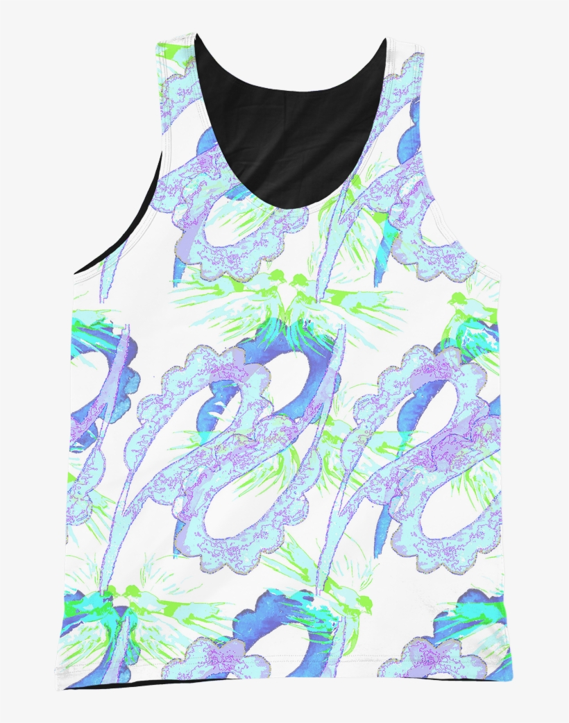 Paisley In Heaven - Active Tank, transparent png