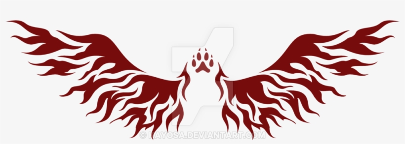 Fire Wing Clip Art - 5'x7'area Rug, transparent png