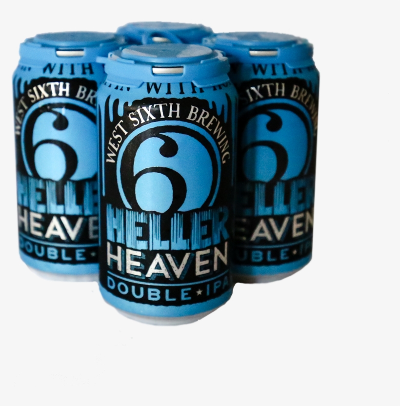 Hellerheaven Fourpack Cutout 1 - West Sixth Brewing, transparent png