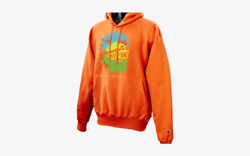 Running Colors - Dark Green Hoodie, transparent png