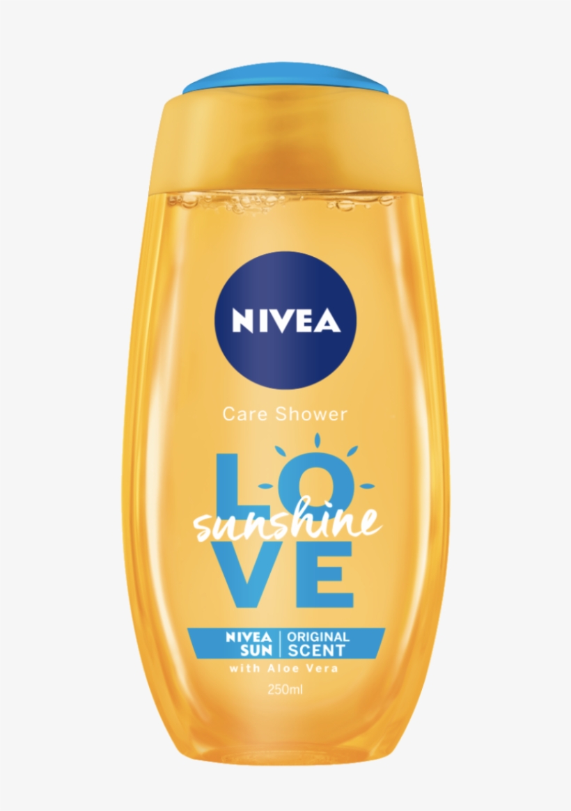 You Won't Be Able To Tell The Difference With Our New - Nivea Love Sunshine Shower Gel, transparent png