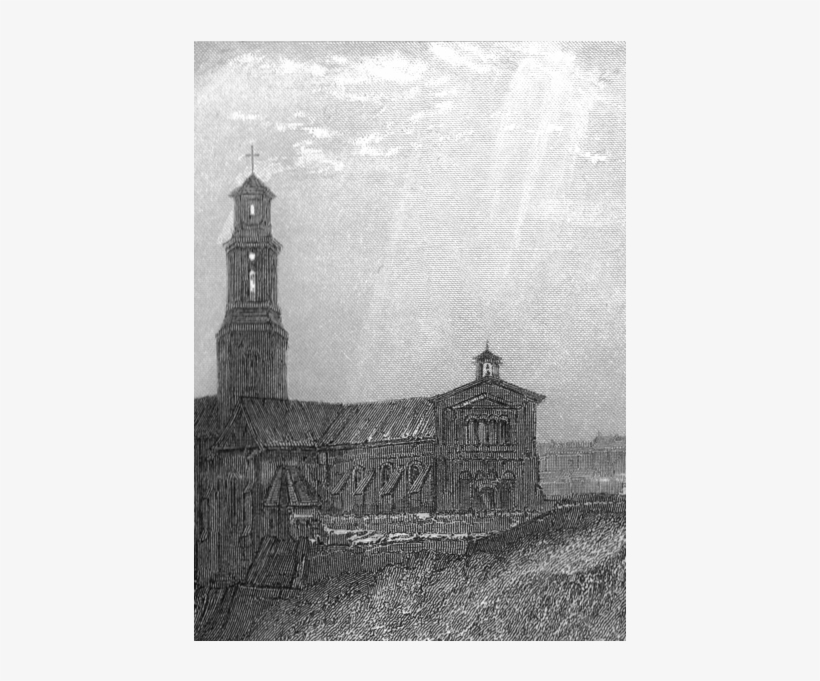 Light From Heaven - St Florent, Engraved By R. Brandard, transparent png
