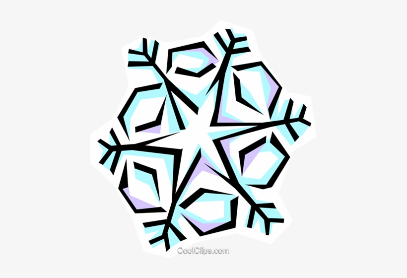 Snowflake Designs Royalty Free Vector Clip Art Illustration, transparent png