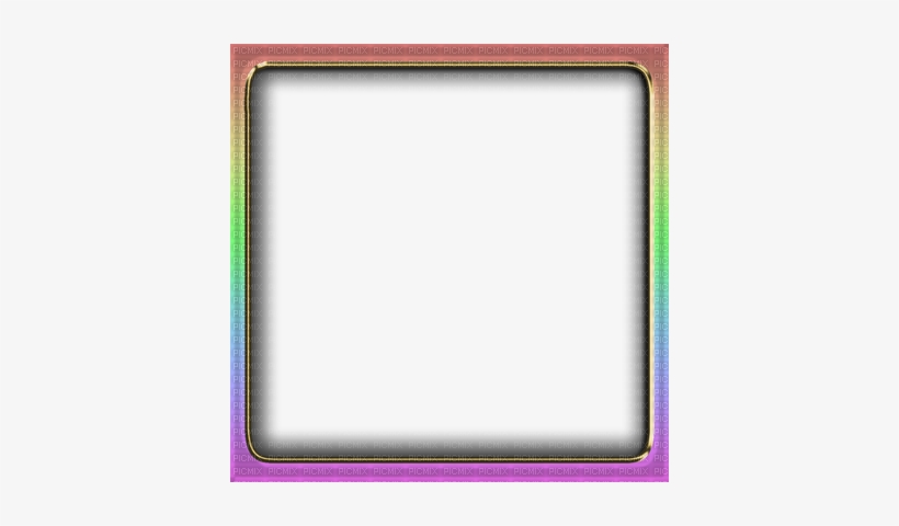 Marco Arcoiris Con Dorado, transparent png
