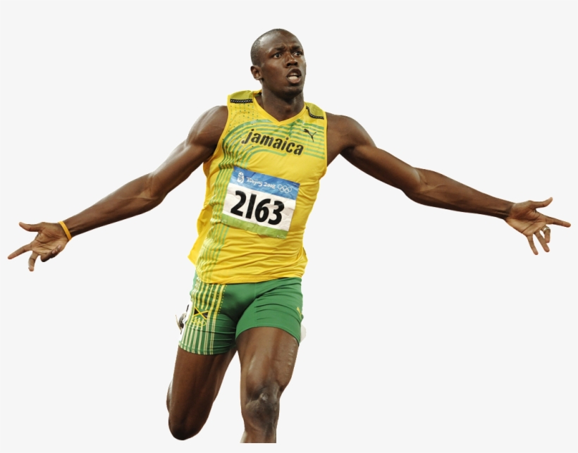 Usain Bolt Lives It Up As The World's Fastest Man - Usain Bolt No Background, transparent png