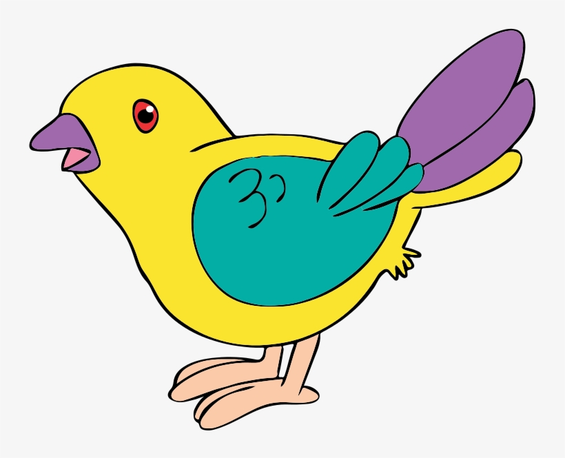Bird Clipart Free Clipart Images - Clipart Picture Of Bird, transparent png