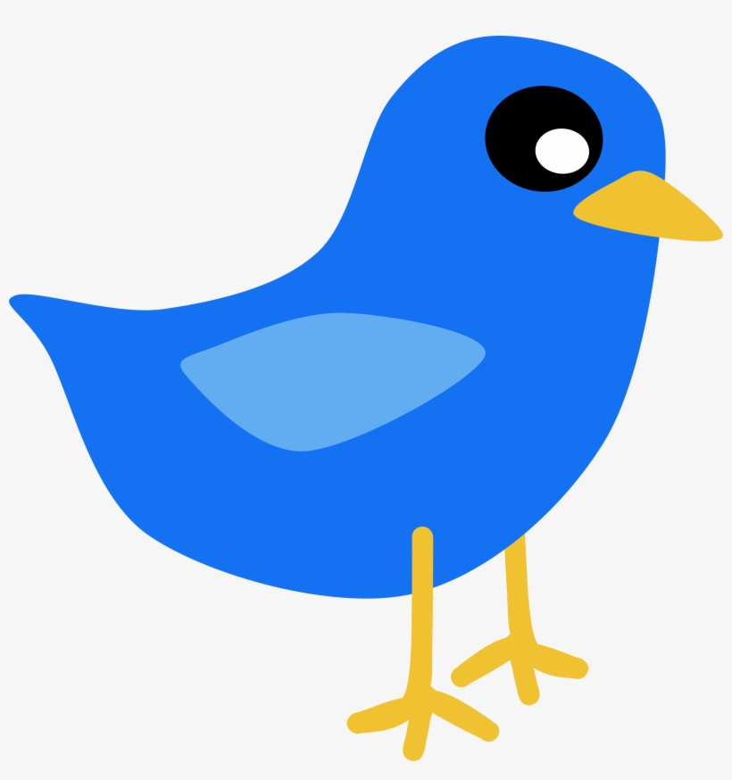 Blue Bird Vector Art Clipart - Little Bird Told Me Idiom, transparent png