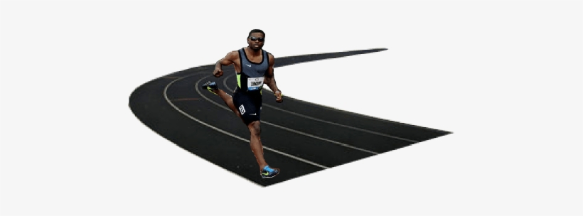 A Recent Comparison Of Carl Lewis V Usain Bolt By Michael - 4 × 400 Metres Relay, transparent png