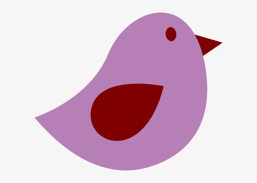 Purple Bird Clipart, transparent png