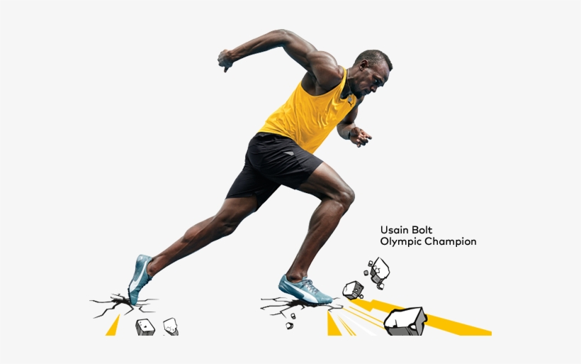 Usain Bolt, transparent png