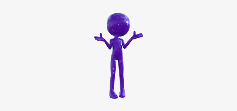 Why What Question Ask Purple Man 3d Why Wh - Bitter Baby Daddy, transparent png