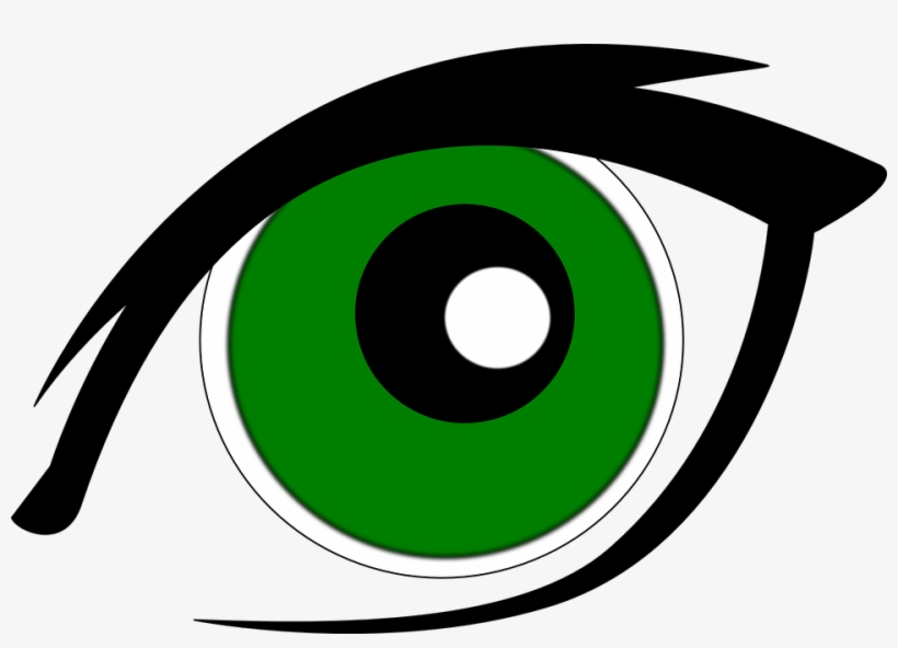 Collection Of Monster Eyes Buy Any Image - Green Eye Clip Art, transparent png