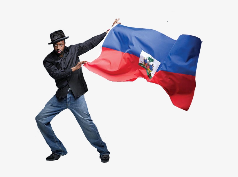 Share This Image - Wyclef Jean Haitian Flag, transparent png
