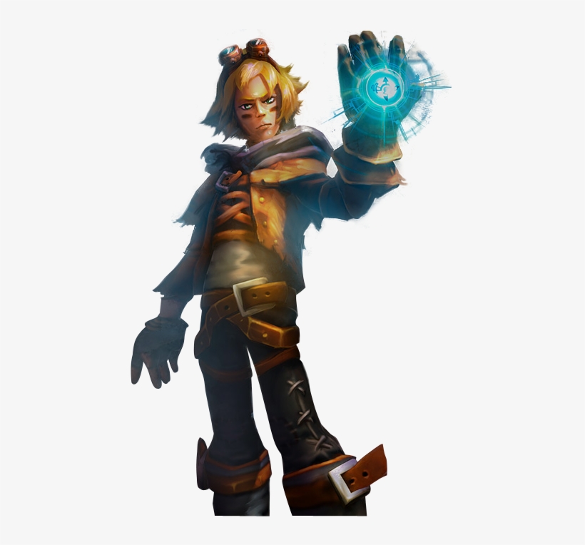 Old Classic Ezreal Splashart Png Image - Lol Ezreal, transparent png