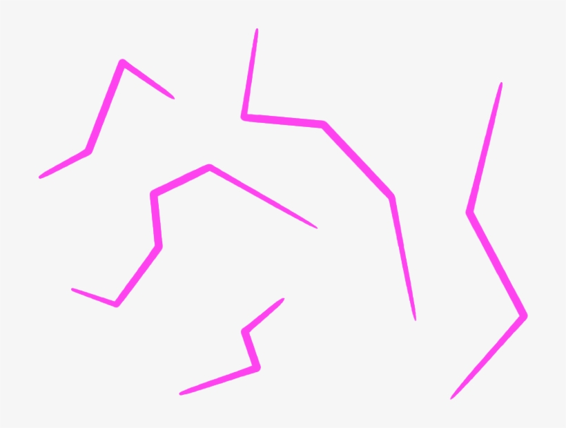 Purple Pink Violet Magenta - Lightning, transparent png
