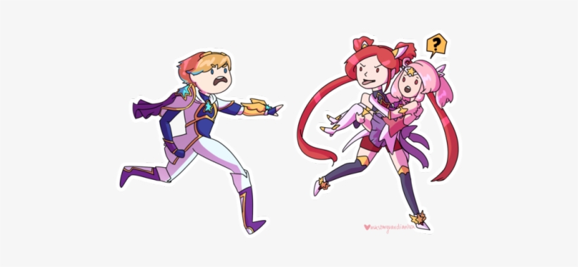 Jinx Isn't Too Happy With The Newest Star Guardian - Star Guardian Ezreal Sprite, transparent png