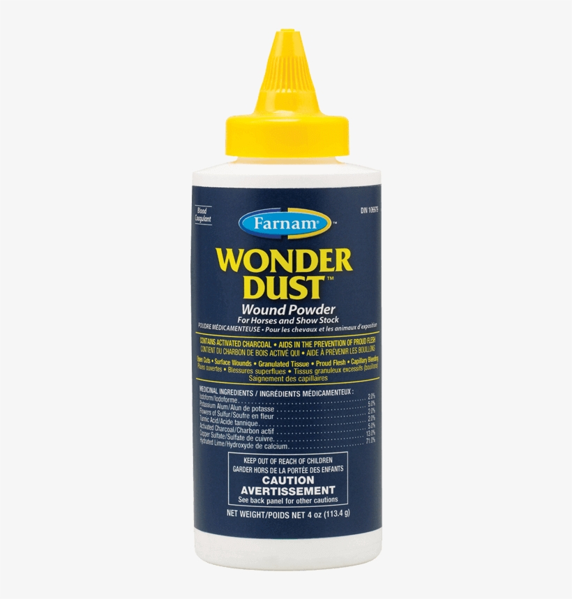 4 Oz - Natural Pets Wonder Dust Wound Powder (4 Oz) Horse, transparent png
