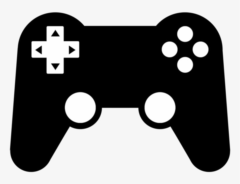 Controller Png Clip Art Black And White Stock - Game Icon Png, transparent png