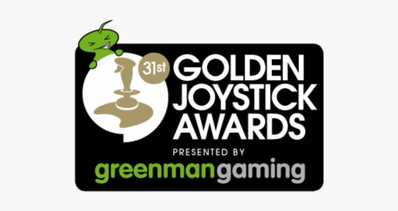 1 Golden Joystick 2013 Gmg Logo 350px - Green Man Gaming, transparent png