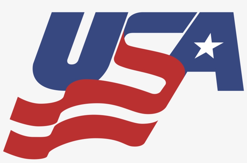 Usa Hockey 2 Logo Png Transparent - Team Usa Hockey Logo, transparent png