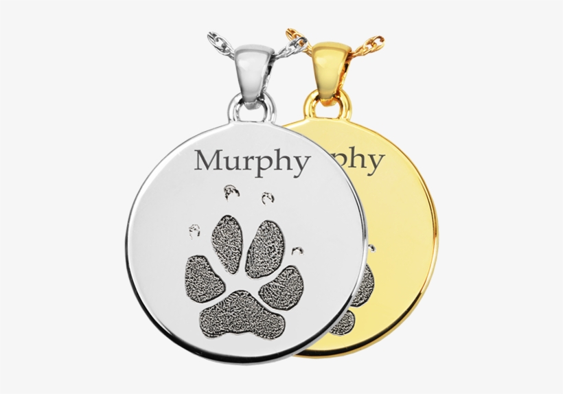 Wholesale B&b Round Actual Pawprint Jewelry - Paw Print Jewellery, transparent png