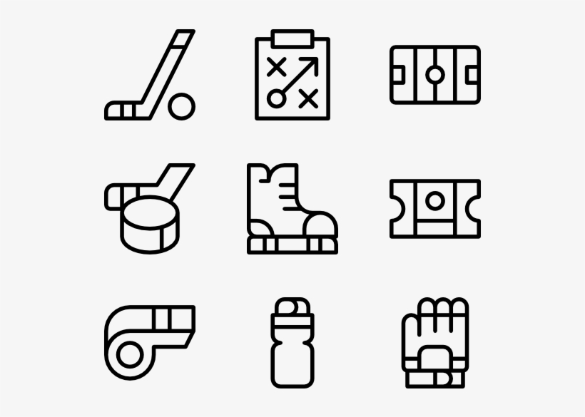 Hockey - Logistic Icons, transparent png