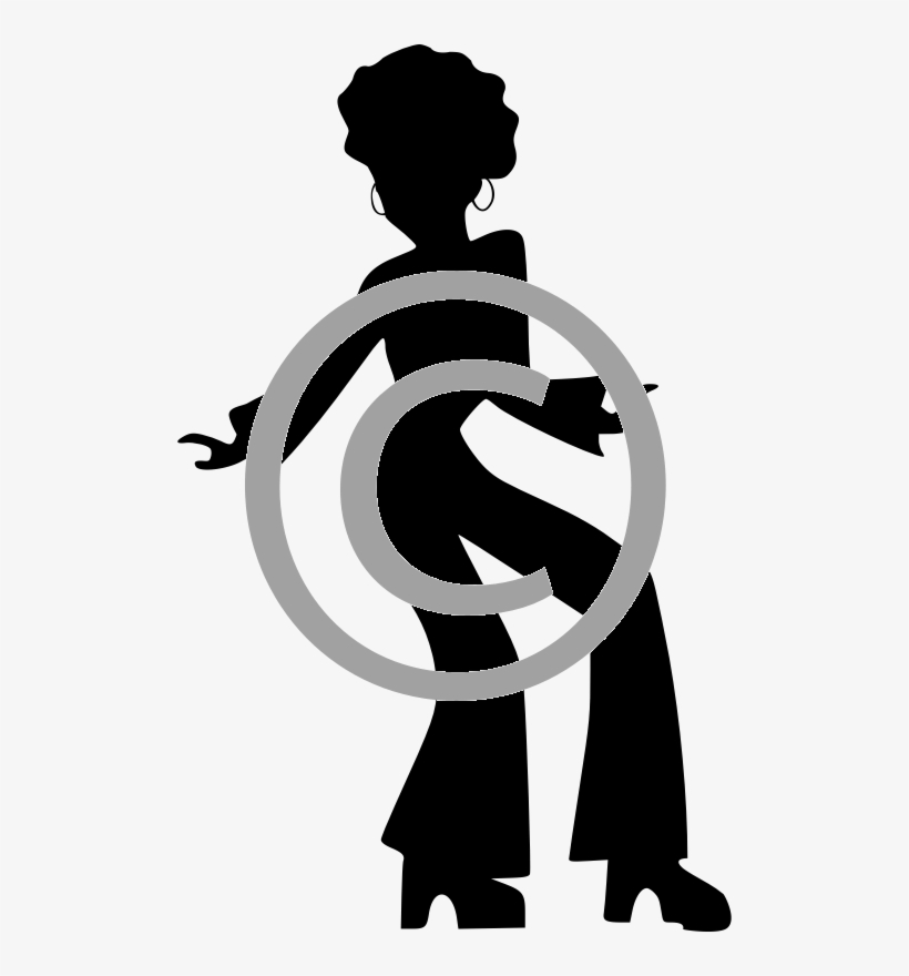 Disco Dancer - Disco Silhouette, transparent png