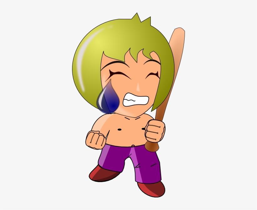 Angry Chibi Svg Clip Arts 360 X 590 Px, transparent png