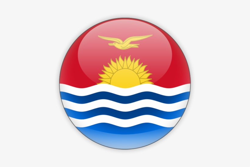 Glossy Balloons Flags Of Kiribati National Flag - Kiribati Flag Icon, transparent png