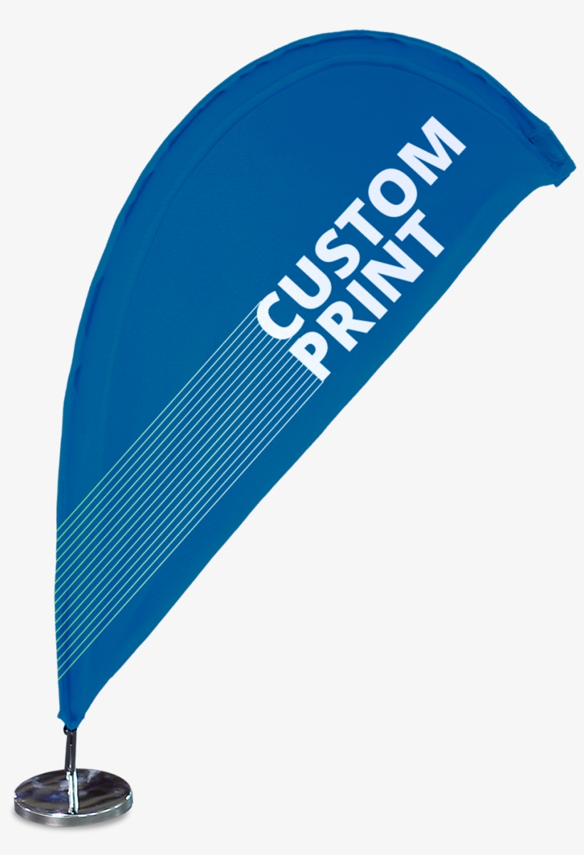 Custom Table Top Teadrop Flag - Flag, transparent png