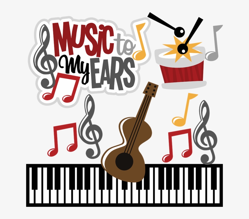 Music To My Ears Clip Art, transparent png
