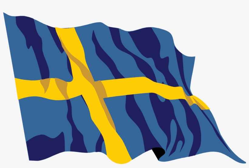 Open - Waving Swedish Flag Png, transparent png