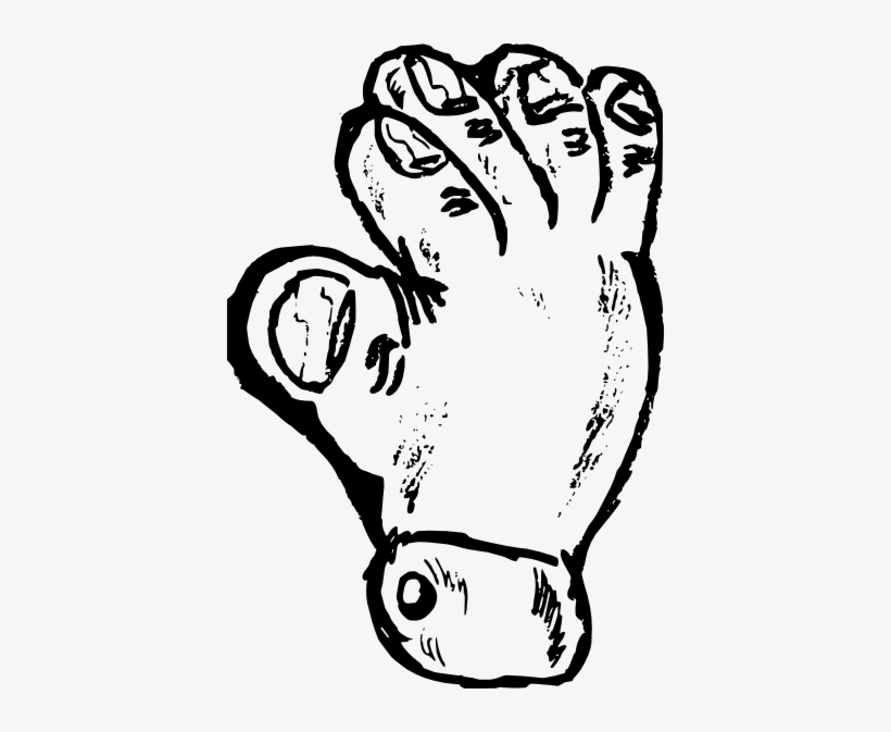 Fat Hand Clipart, transparent png